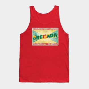 Grenada Vintage style retro souvenir Tank Top